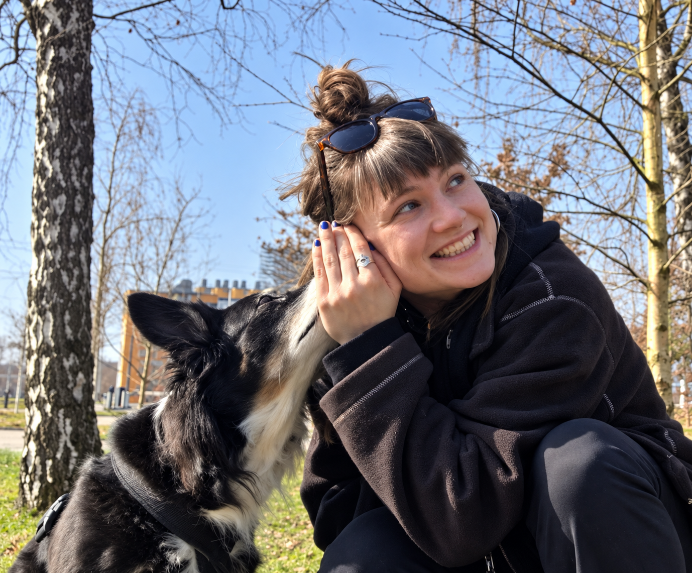 Leila mit Marla